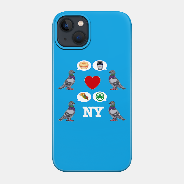 NY City Pigeon - Nyc - Phone Case