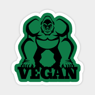 Vegan Fitness Gorilla Magnet