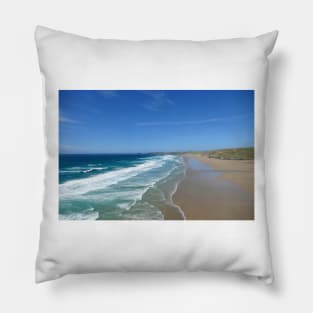 Perran Bay, Cornwall Pillow