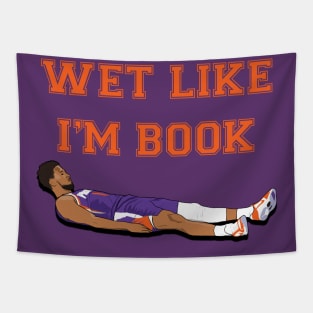 Wet Like I'm Book Devin Booker Phoenix Basketball Tapestry