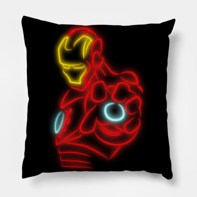 Iron Metal Superhero Special Gift for Movies Lover Shirt Pillow by MIRgallery