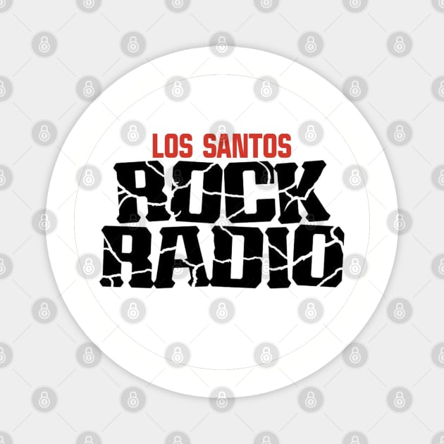 LS ROCK RADIO Magnet by Attitude Shop