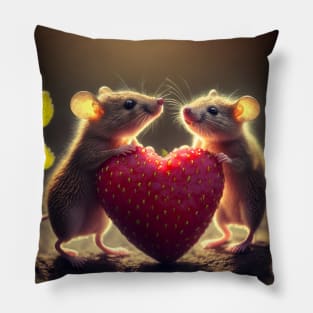 A Couple of Love Mices 2 Pillow