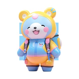 AKBLM - KUMA JUNIOR KOUHAI 後輩) | 3D PASTEL KAWAII AESTHETIC BEAR T-Shirt