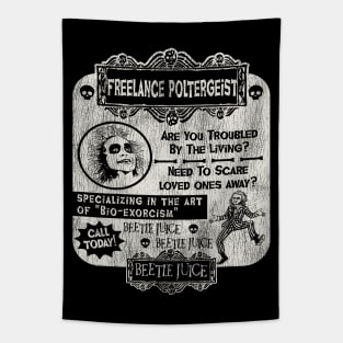 Beetlejuice Ad Tapestry