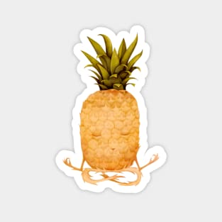 pineapple yoga Magnet