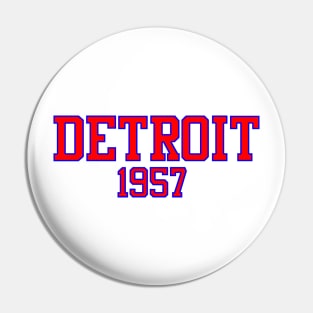 Detroit 1957 Pin