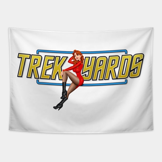 Trekyards Classic Pin-Up Tapestry by Trekyards