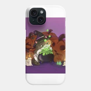 fluffy cat Phone Case