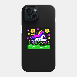 Galloping Horses Phone Case