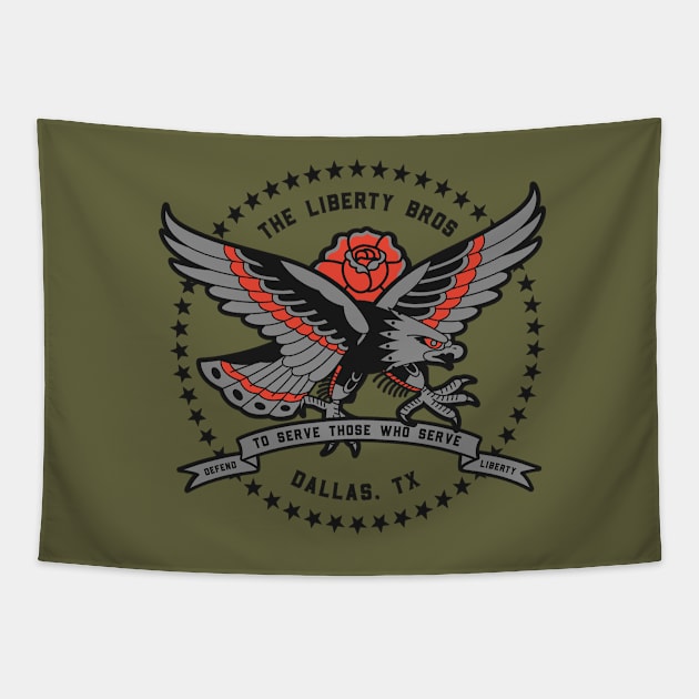 Liberty Bros Seal Tapestry by The_Liberty_Bros