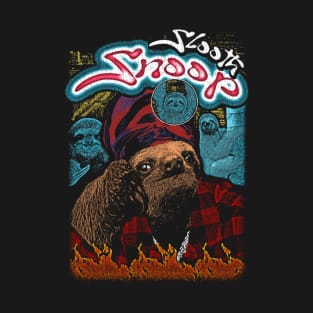 Snoop sloth vintage 80s bootleg design T-Shirt