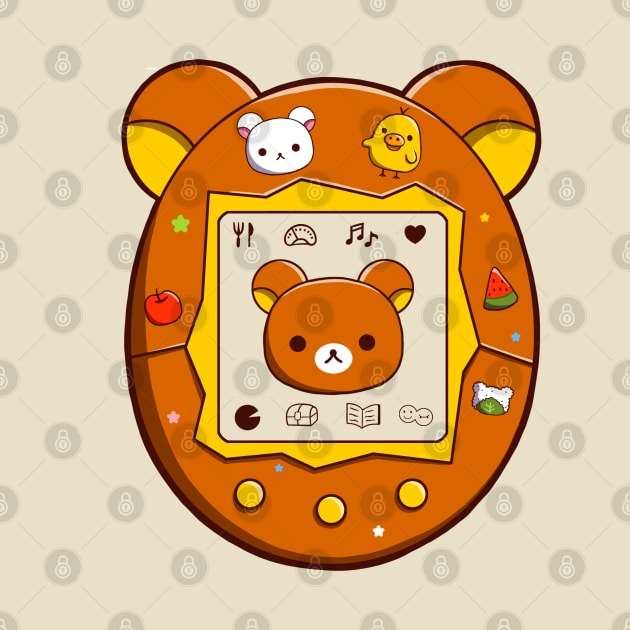 Rilakkuma Tamagotchi by Adelaidelia