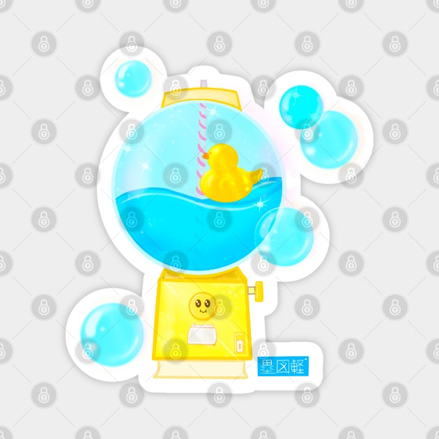 Gacha Lovers! Rubber Duck Gacha - gamer kawaii cute! ❤☆ラバー・ダッキー ☆❤ Magnet by TheRuizLab
