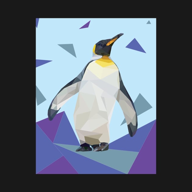 Blue Geo-Penguin by jrepkin