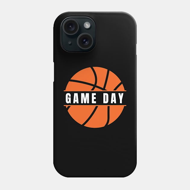 Game Day Basketball Lover Basketball Player Funny Basketball Phone Case by smartrocket