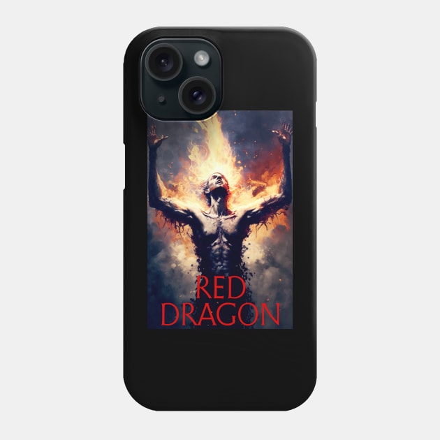 Red Dragon Phone Case by BarrySullivan