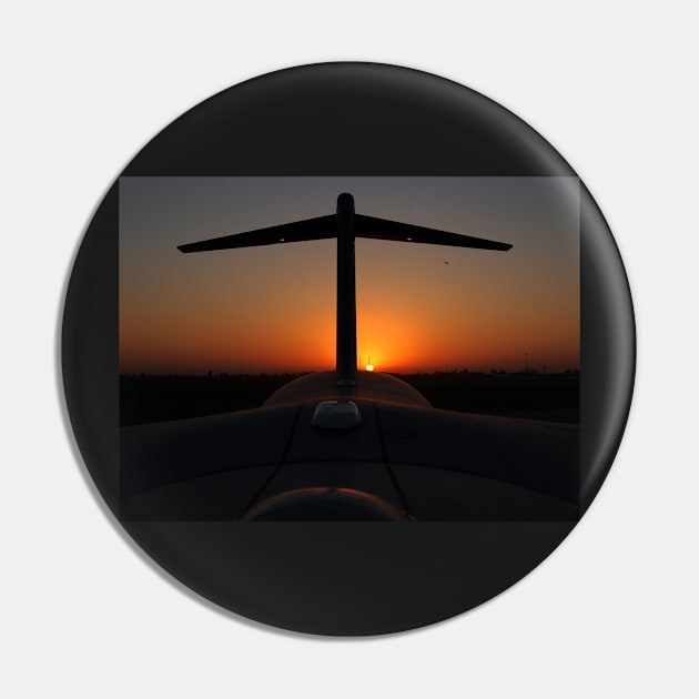 T-tail Sunrise Pin by RichardGibb