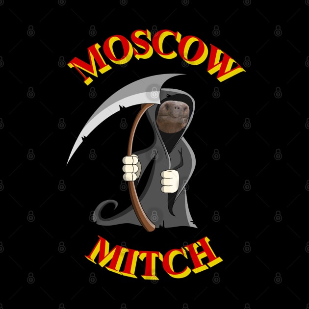 Moscow Mitch Turtle Mitch McConnell Grim Reaper by CharJens