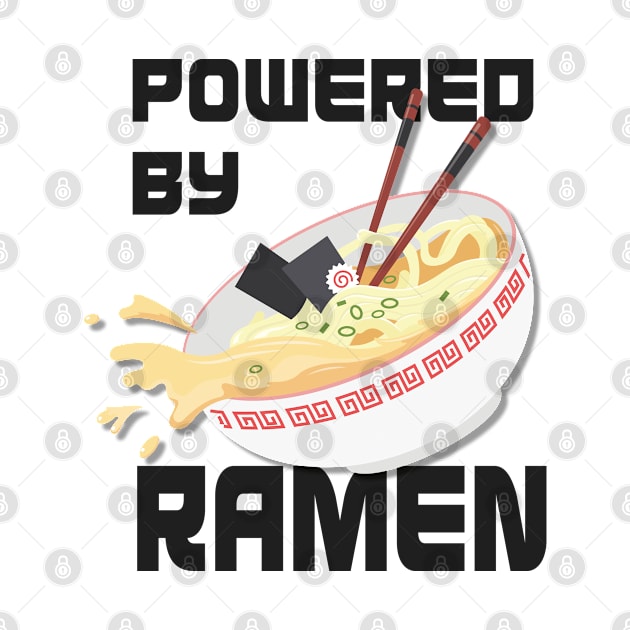 Powered by ramen by Marzuqi che rose