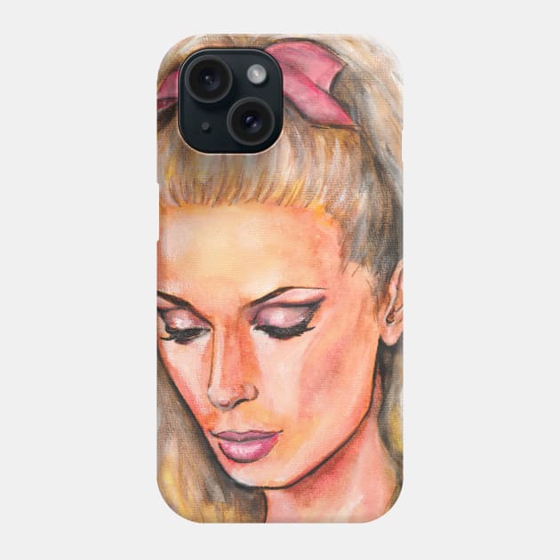 Catherine Deneuve Phone Case by Svetlana Pelin