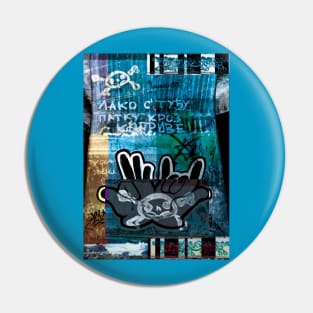 Graffiti Pin