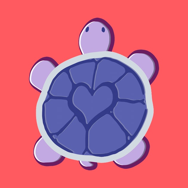 Purple Heart Turtle by saradaboru