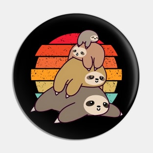 Sloth Stack Pin