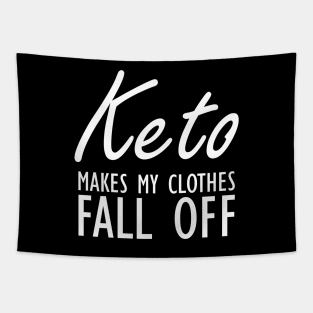 Keto makes my cloth fall off Tapestry