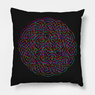 Celtic spiral knot Pillow