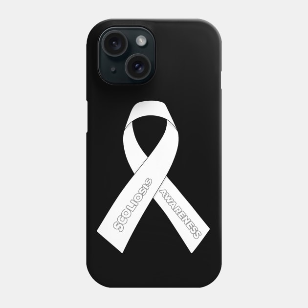 Scoliosis Awareness Ribbon Phone Case by DiegoCarvalho