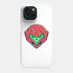 Samus Metroid Skull Head Phone Case