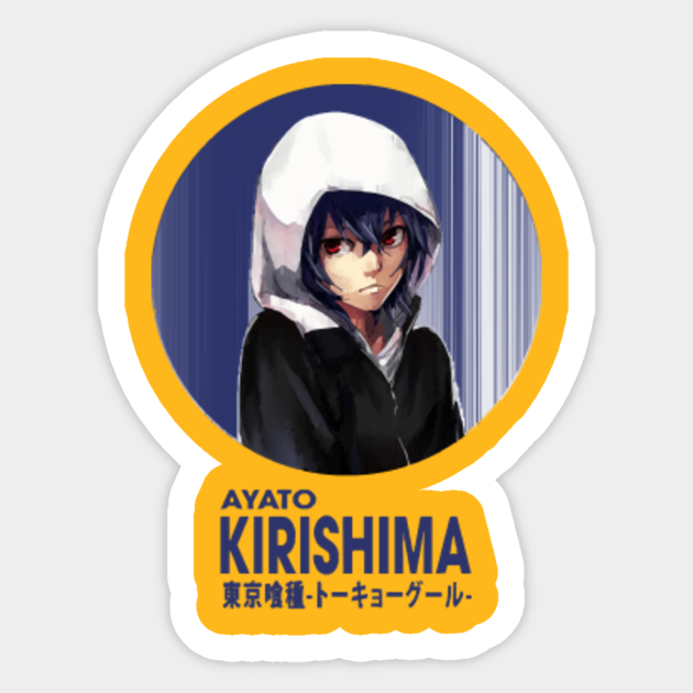 Adventure Anime Tokyo Ghoul Character Ayato Kirishima Kirishima Sticker Teepublic