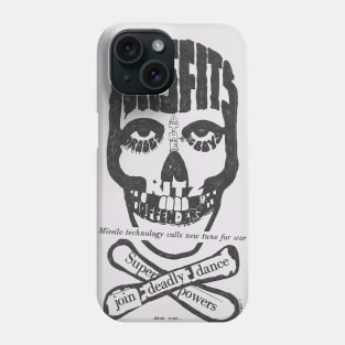 Misfits Skull Flyer 1983 Phone Case