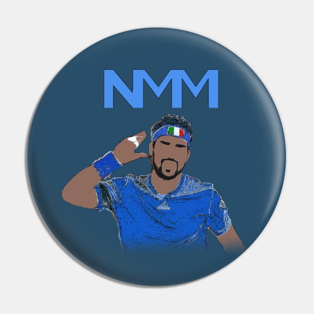 Fognini NMM Pin by alened