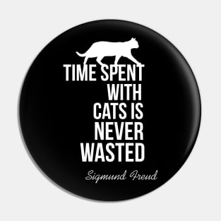 Time spent with cats is never wasted Pin