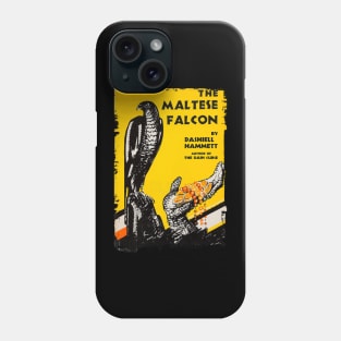 Maltese Falcon - Vintage Book Cover Phone Case