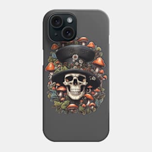 shroomy skull II Phone Case