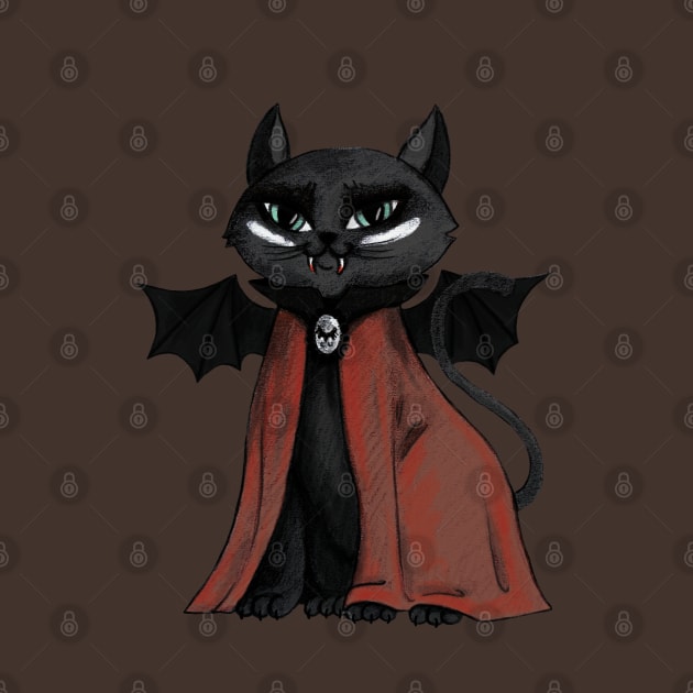 Count vampire cat by Raluca Iov