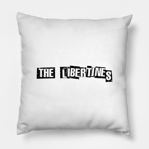 The Libertines Pillow by votjmitchum