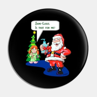 Funny Santa Claus original santa Pin