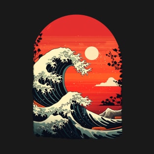 A sunny greeting from Ukishiro: An ocean symphony with endless waves and extraordinary land views T-Shirt