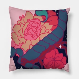 Scorpio Scorpion (Pink) Pillow