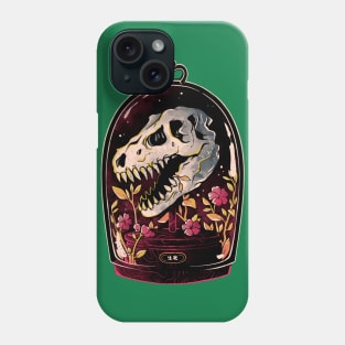 Dino Relic - Cute Flowers Skull Gift Phone Case