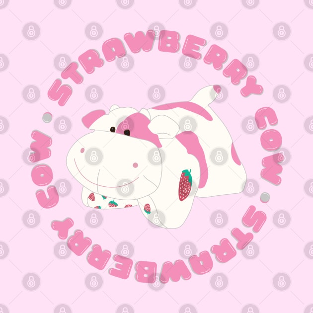 Strawberry Cow by AnnaBanana