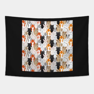 Friendly Foxes Tapestry