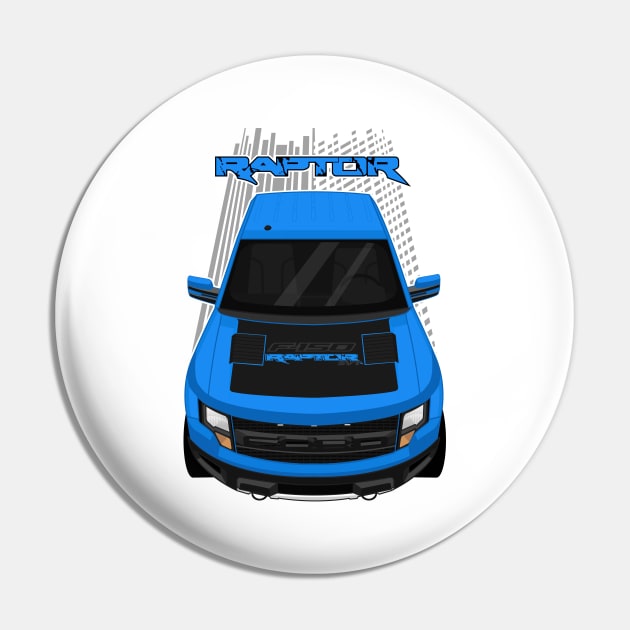 Ford F150 SVT Raptor 2010-2014 - Blue and Black Pin by V8social