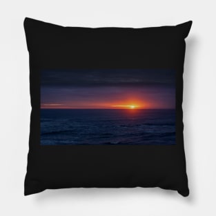 North Sea Dawn Pillow