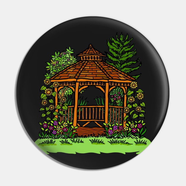 Cedar gazebo in city park. Pin by Nalidsa