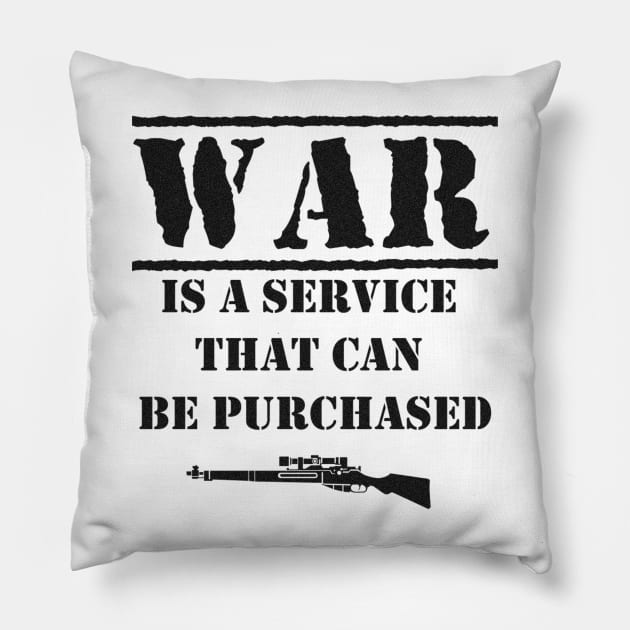 WAR Pillow by Unexpected